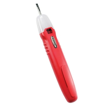Two 1.5V Battery Operated 50543 LED & Speaker included Power Gear Non-Contact Voltage Sensor 70-440V AC Detects Voltage without Contacting Wires 50/60Hz Two 1.5V Battery Operated 50543 LED & Speaker included Power Gear Non-Contact Voltage Sensor 70-440V AC Detects Voltage without Contacting Wires 50/60Hz
